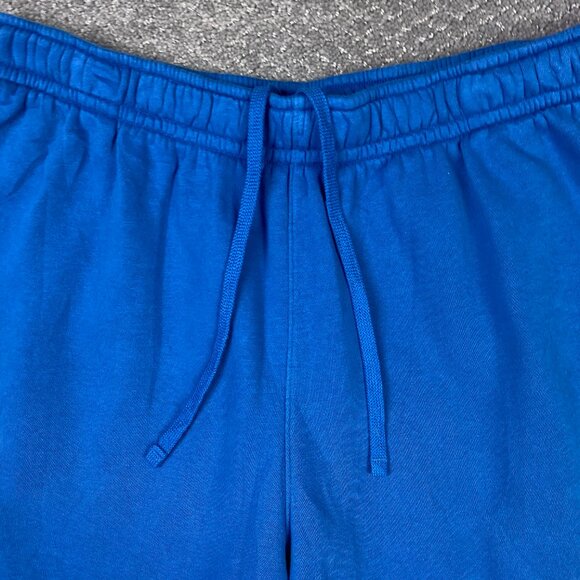 Nike Sportswear Club Sweat Shorts Men's XL Blue Fleece Cargo Gym CZ9956 407 - Picture 2 of 14